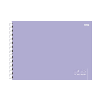 CADERNO DESENHO CAPA DURA 60FLS - ESPIRAL - COLORS - UN - ANIMATIVA