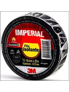 FITA ADESIVA ISOLANTE 18X10 - UN - 3M