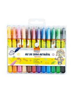 GIZ DE CERA RETRATIL 12 CORES - GZ1204 - UN - BRW