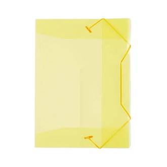 PASTA ELASTICO PLASTICA 1/2 MINI-1020 - AMARELO - PCT 10 - ACP
