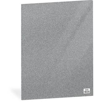 FOLHA EVA GLITTER  - PRATA - PCT 10 - DUBFLEX