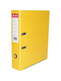 PASTA REGISTRADORA AZ A4 LOMBO LARGO CLASSIC - AMARELO - UN - CHIES