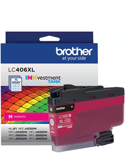 CARTUCHO DE TINTA 406XL MAGENT LC406XLMS - UN - BROTHER