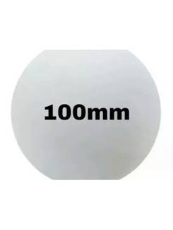 BOLA DE ISOPOR  - 100MM - UN - ISOPLAST