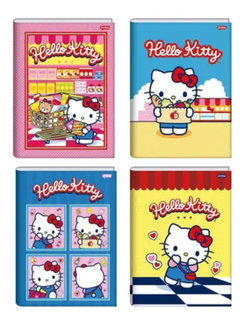 CADERNO BROCHURAO CAPA DURA 80FLS - 72981-26 - HELLO KITTY - PCT 5 - JANDAIA