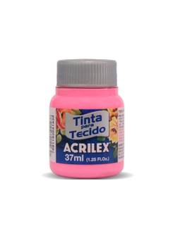 TINTA TECIDO FOSCA 37ML 04140 - ROSA - CX 12 - ACRILEX