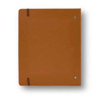 CADERNO ARGOLADO CLASSICA 17X24 / CARAMELO 2382 - UN - CICERO