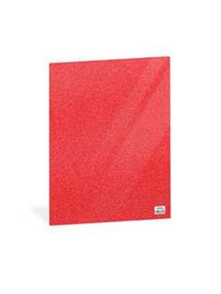 FOLHA EVA GLITTER  - VERMELHO - PCT 10 - DUBFLEX