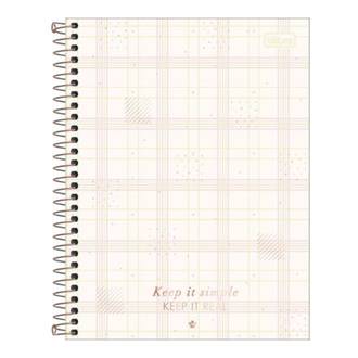 CADERNO COLEGIAL CAPA DURA 10X 160FLS - SOHO - PCT 4 - TILIBRA
