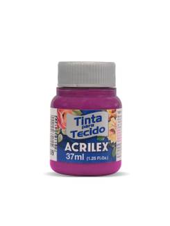 TINTA TECIDO FOSCA 37ML 04140 - MAGENTA - CX 12 - ACRILEX