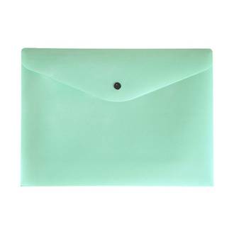 PASTA ENVELOPE C/ BOTAO A4 SERENA - 0012 - VERDE - UN - DELLO