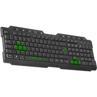 TECLADO GAMER DRAGON WAR TGDW - PRETO - UN - ELG