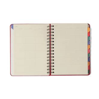 PLANNER PERMANENTE CLASSICO E A5 / CISNE FLORAL - UN - CICERO