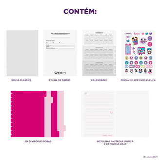 CADERNO INTELIGENTE GRANDE CIGD4377 - PANDALU STAR - UN - CADERNO INTELIGENTE