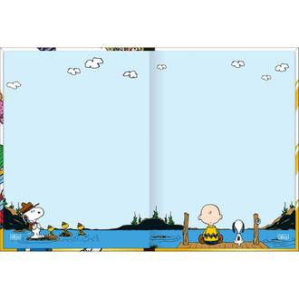 CADERNO COLEGIAL COSTURADO 160FLS - 384071 - SNOOPY - UN - TILIBRA