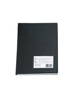 PASTA CATALOGO C/10 ENV FINO 1/2 OFICIO C/VISOR - 1026-10 - PRETO - UN - DAC