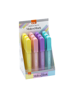 MARCA TEXTO MAKE&MARK SORTIDO - CA2052 - DPL 12 - BRW