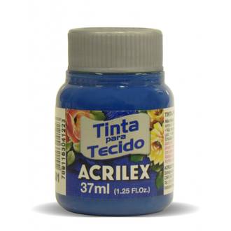 TINTA TECIDO FOSCA 37ML 04140 - AZUL TURQUESA - UN - ACRILEX