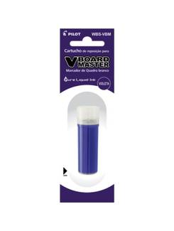 REFIL P/MARCADOR QUADRO BRANCO V BOARD MASTER - 5,5ML - VIOLETA - UN - PILOT