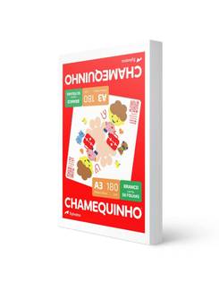 PAPEL CHAMEQUINHO 180G 50FLS - A3 - UN - CHAMEX