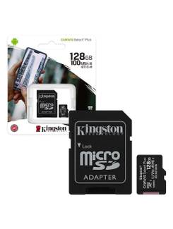 CARTAO MEMORIA MICROSD 128GB CLASSE 10 - UN - KINGSTON