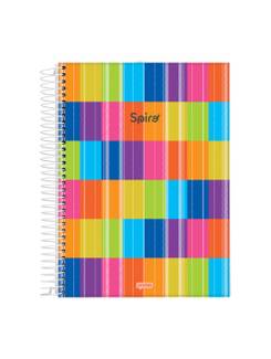 CADERNO UNIV CAPA DURA 10X1 160FLS - SPIRO - UN - JANDAIA