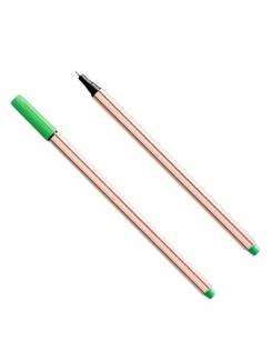 CANETA MICROLINE 0,4MM - VERD CLARO - UN - COMPACTOR