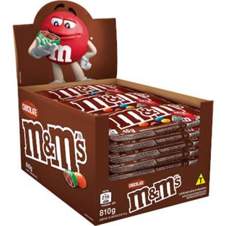 CONFEITO M&MS 45G - CHOCOLATE - UN - MASTERFOODS