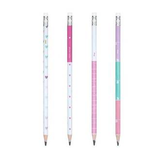 LAPIS PRETO HB ESTAMPADO S2 C/BORRACHA - LP7207 - UN - BRW