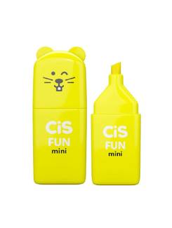 MARCA TEXTO FUN MINI NEON  - AMARELO - UN - CIS