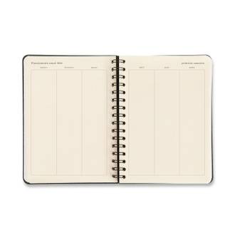 AGENDA ESPIRAL BOSSA NOVA A5 - PLANNER BOEMIA CARAMELO - UN - CICERO