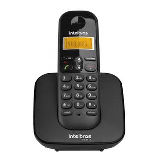 TELEFONE SEM FIO INTELBRAS COM IDENTIFICADOR DE CHAMADAS - TS3110 - PRETO - UN - INTELBRAS
