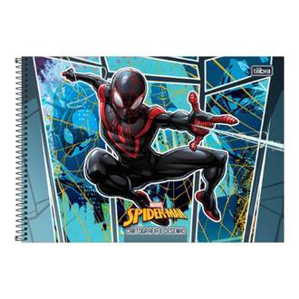 CADERNO DESENHO CAPA DURA 80FLS - ESPIRAL - SPIDER MAN - PCT 4 - TILIBRA