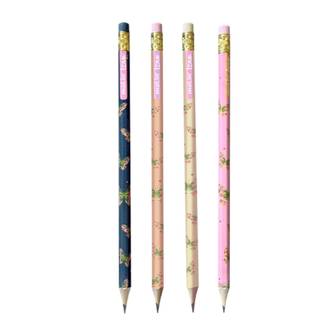 LAPIS PRETO HB LOVE BORBOLETAS C/BORRACHA - 32255 - CX 48 - MOLIN