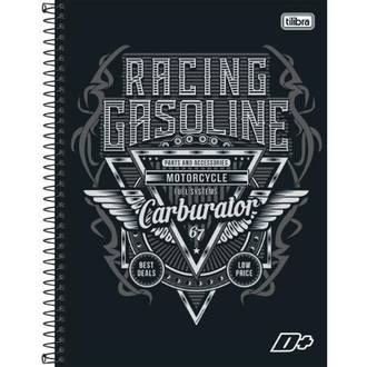 CADERNO UNIV CAPA DURA 12X1 240FLS - MAIS+ - PCT 4 - TILIBRA