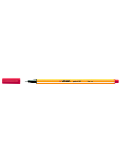 CANETA POINT 88 0,4MM - VERMELHO - PCT 10 - STABILO