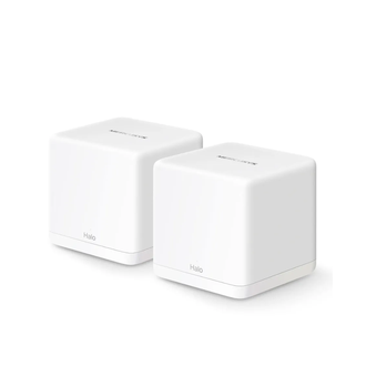 CONJUNTO ROTEADOR WIFI MESH C/2 - HALO H60X - AX1500 - BRANCO - UN - MERCUSYS