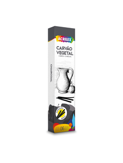 CARVAO VEGETAL MEDIO 0520 - PRETO - PCT 6 - ACRILEX
