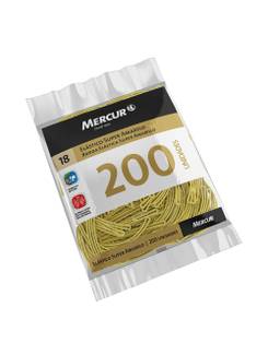 ELASTICO SUPER AMARELO 18 C/200 - B05010204070-08 - UN - MERCUR