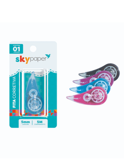FITA CORRETIVA 5MM X 5M - SK0605 - UN - SKYPAPER