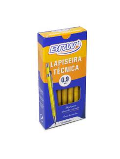 LAPISEIRA 0.9 TECNICA LP0912 - AMARELO - CX 12 - BRW