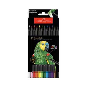 LAPIS DE COR SUPERSOFT 217010 - C/12 - UN - FABER