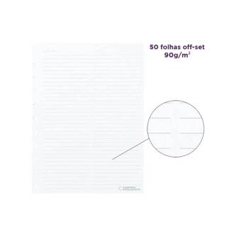 REFIL PAUTADO 90G GRANDE CIRG4079-P/CADERNO INTELIGENTE - UN - CADERNO INTELIGENTE
