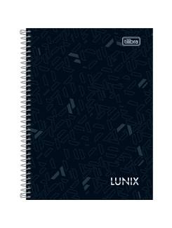 CADERNO UNIV CAPA DURA 16X1 256FLS - LUNIX - UN - TILIBRA