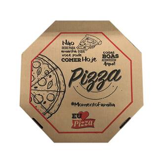CAIXA P/ PIZZA EMBALAGEM - 35CM - MARROM - UN - ONDUNORTE