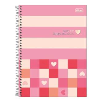 CADERNO UNIV CAPA DURA 1X1 80FLS - 397776 - MELROSE - UN - TILIBRA