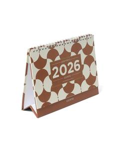 CALENDARIO ANUAL BOSSA NOVA 20X15 - CARAMELO - UN - CICERO