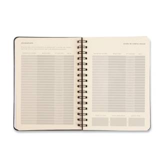 PLANNER PERMANENTE FINANCEIRO A5 / BOEMIA CARAMELO - UN - CICERO