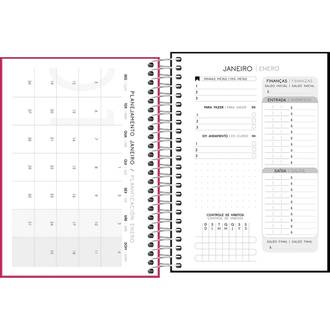 AGENDA ESPIRAL NEON M4 - 393932 - PCT 5 - TILIBRA