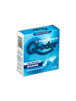 PEDRA SANITARIA 40G - C/GANCHO - MARINE - UN - Q-ODOR